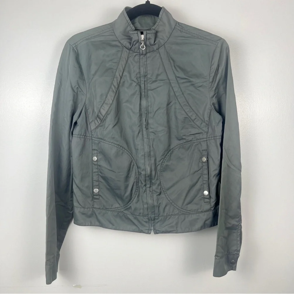 Mexx Cargo Utility Davy’s Gray Lightweight Soft Jacket | Size US M - Picture 3 of 11